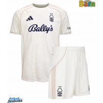 Nottingham Forest Douglas Luiz #12 Bortedraktsett Barn 2025-26 Kortermet (+ Korte bukser)